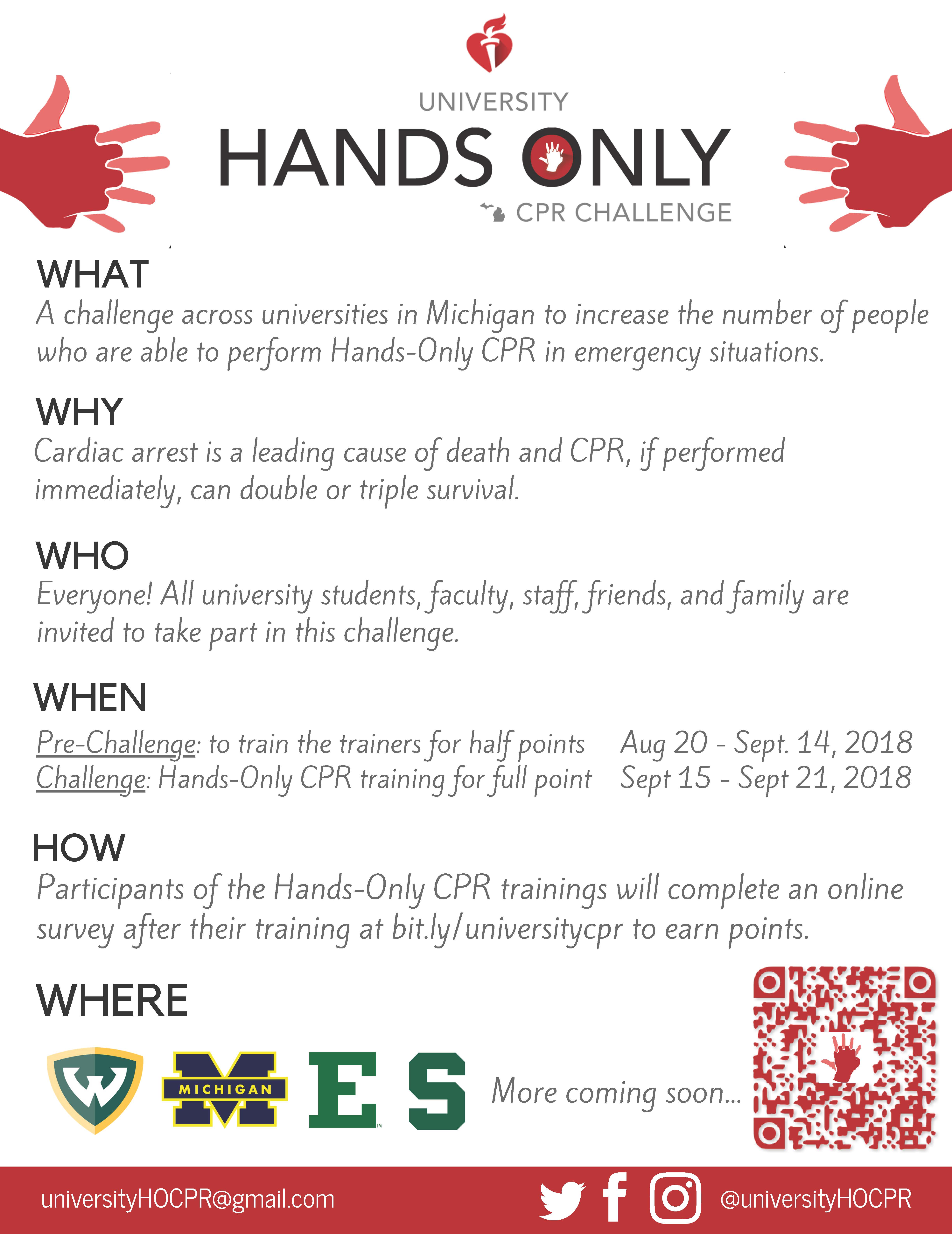 Hands Only CPR Challenge